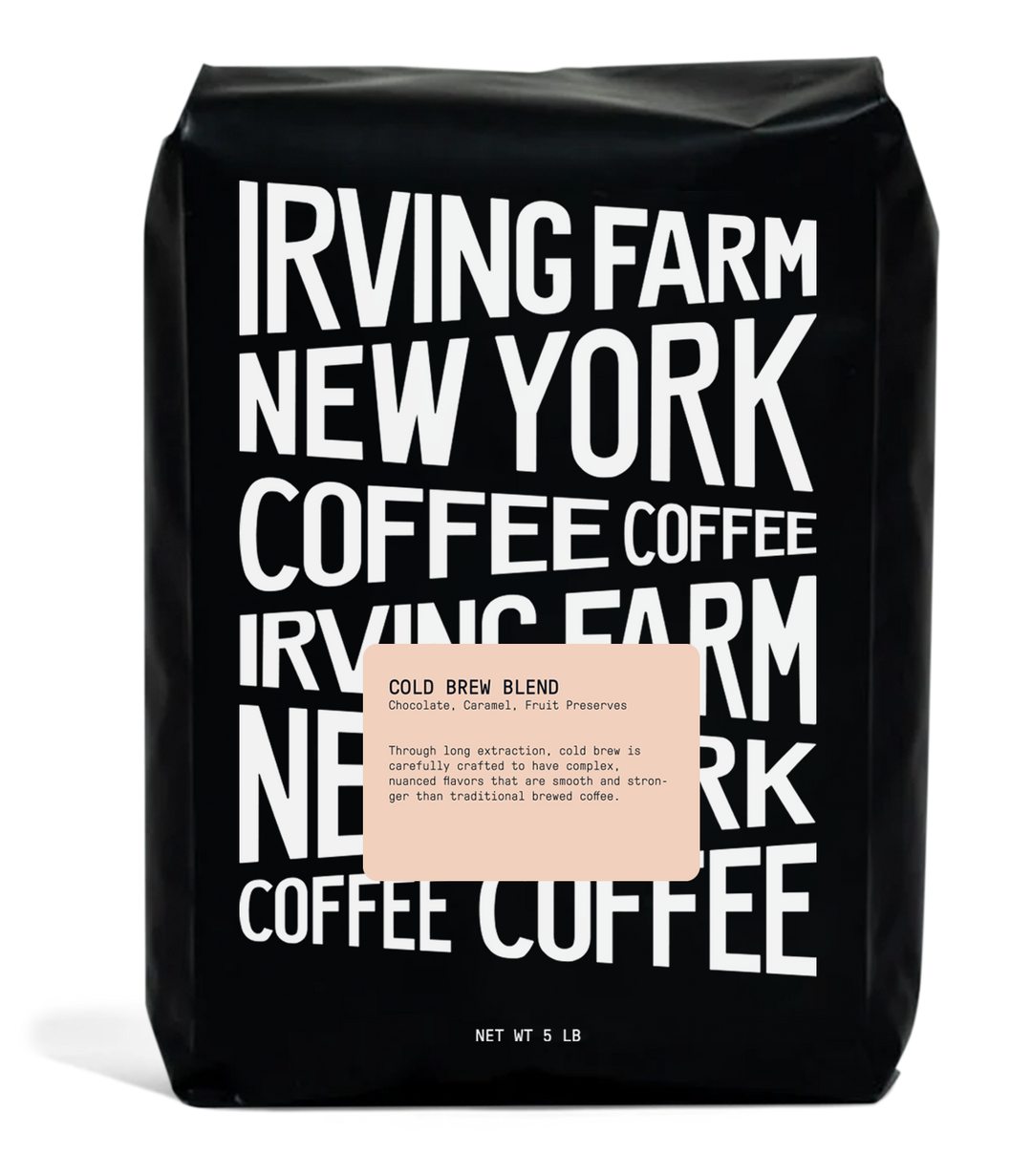 Bulk | Cold Brew Blend, 5lb bulk bag, Irving Farm Coffee New York