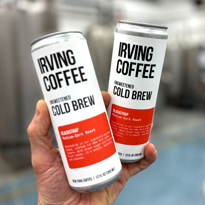 Cold Brew Coffee | 12 x 12oz Cans - Irving Farm New York