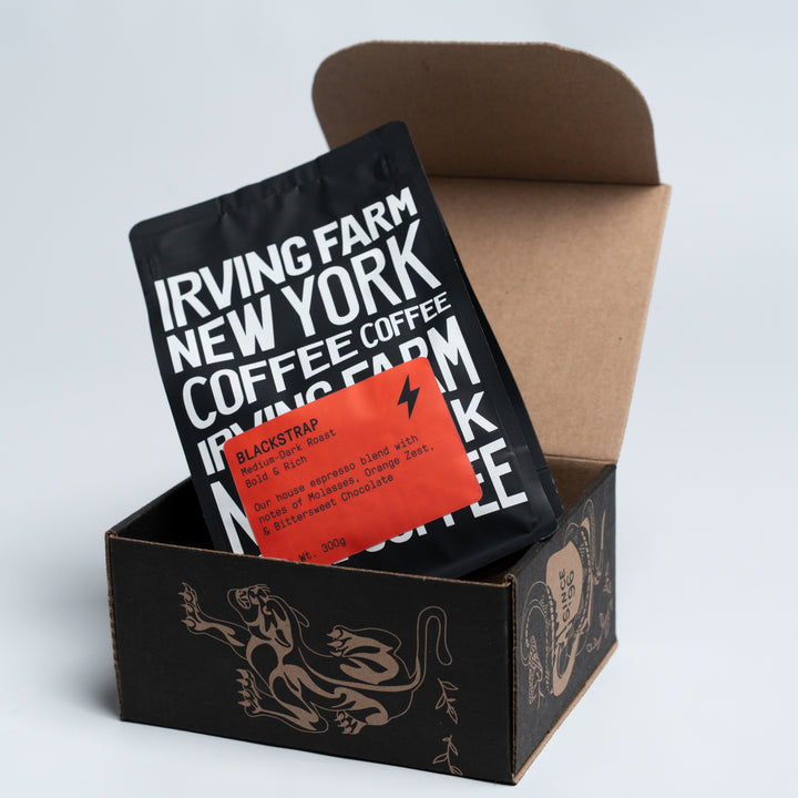 Blackstrap Espresso, 12oz coffee bag, Irving Farm Coffee New York