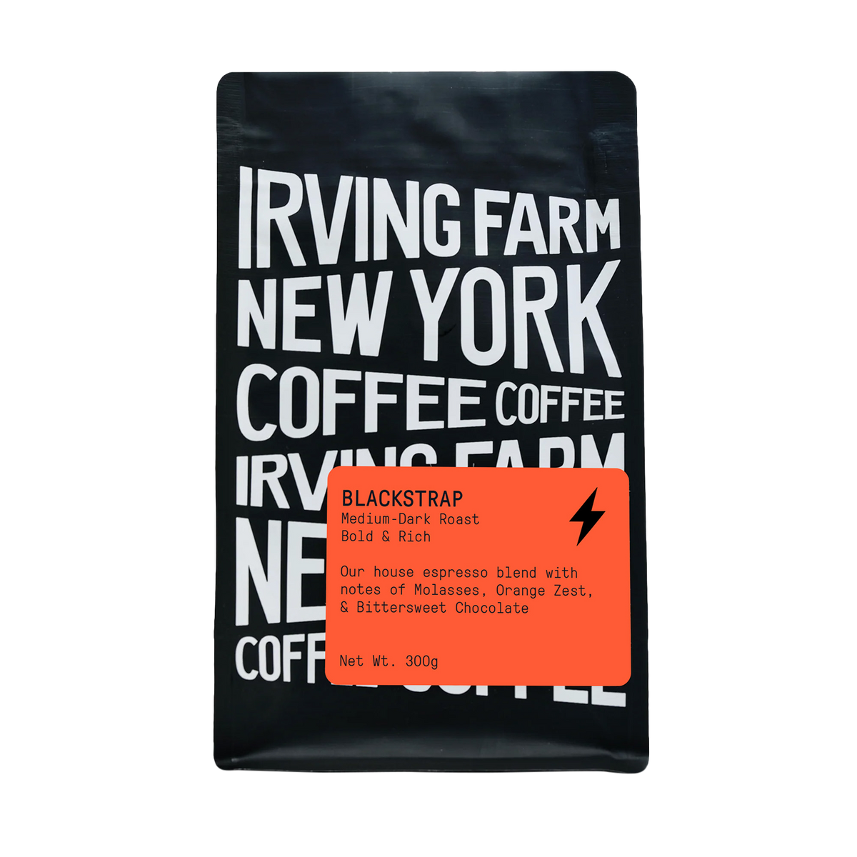 Blackstrap Espresso, 12oz coffee bag, Irving Farm Coffee New York