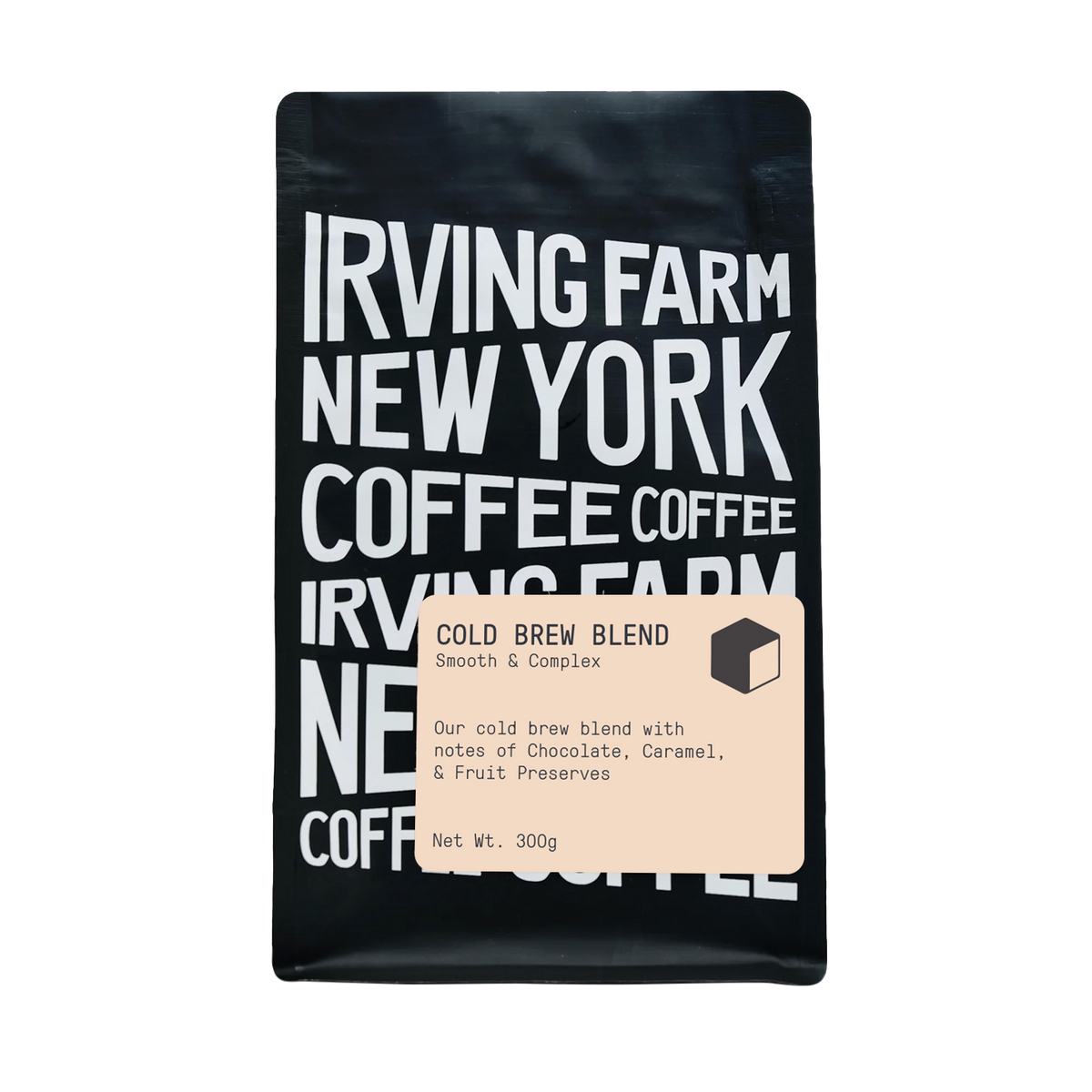 Cold Brew Blend, 12oz coffee bag, Irving Farm Coffee New York